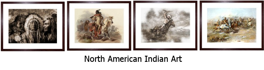 North American Indian Art Prints